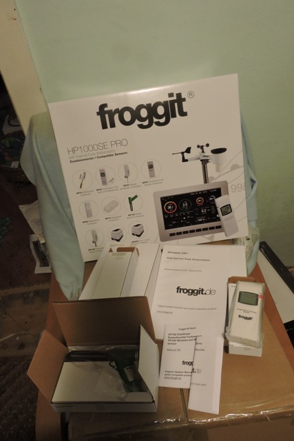 New Froggit weather station
