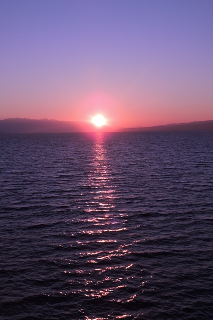 Sunrise over the Dinaric Alps, Dalmatia