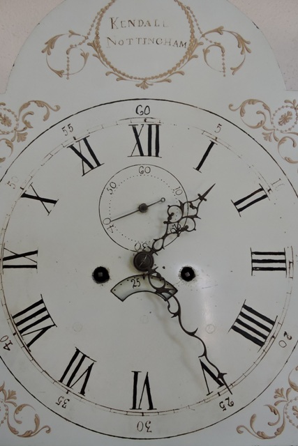 The clock face