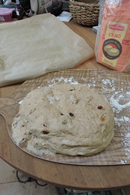 Hot Cross Bun dough