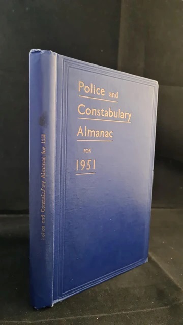 1951 Police and Constabulary Almanacs