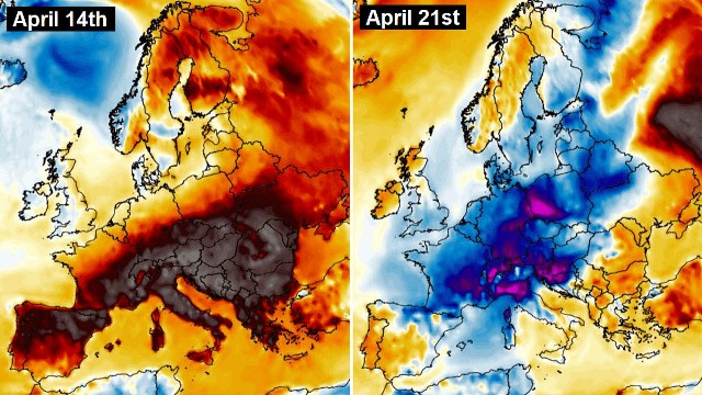 Sever Weather Europe forecast