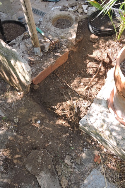 Re-seating the rear stone