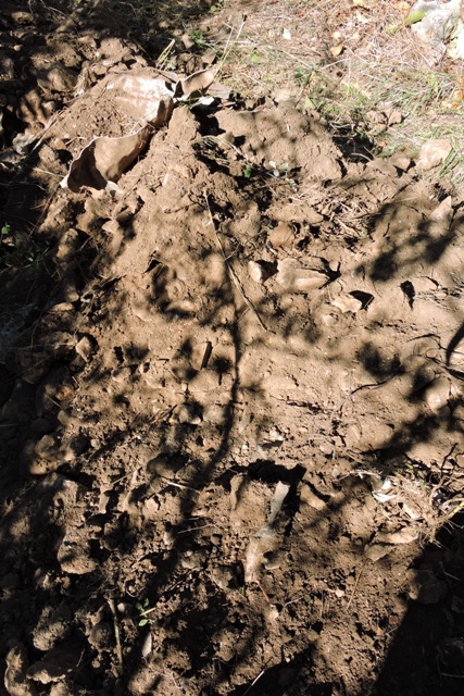 One third stone, two third's soil