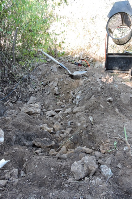 The rotary riddle and the stony soil