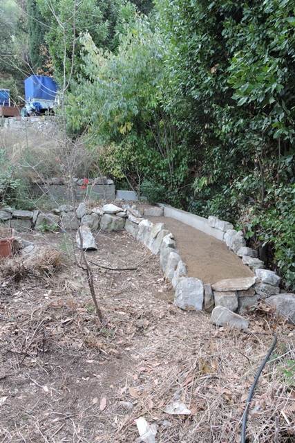 The finished herbaceous border