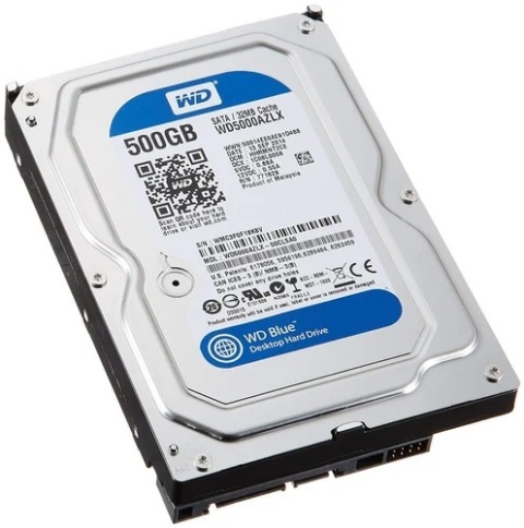 A typical standard hard disc drive