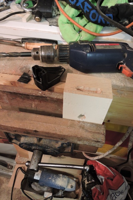 Making a new lamp base