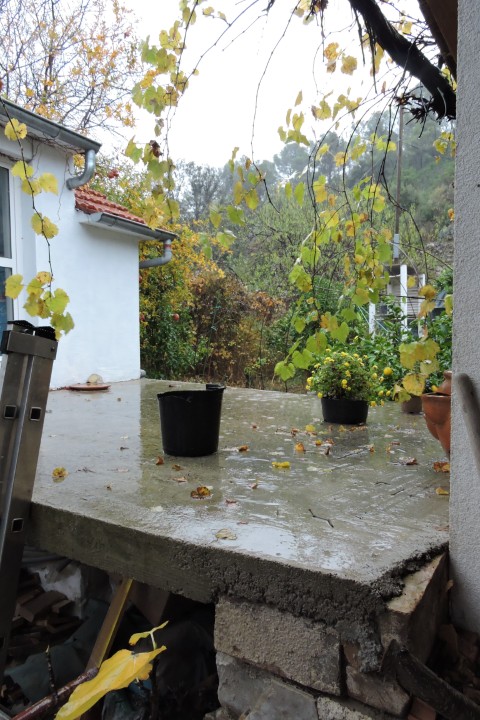 Not a day for outside work