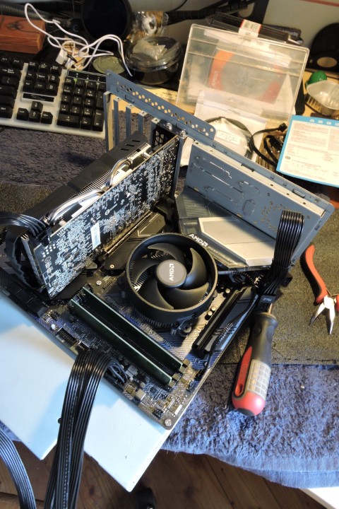 The motherboard tray