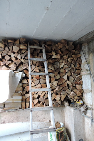 My firewood storage