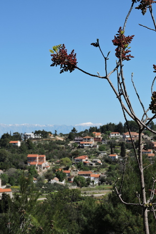 There is still snow on Svete Jure, highest point in the Dinaric Alps