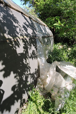 Staged removal of the cover