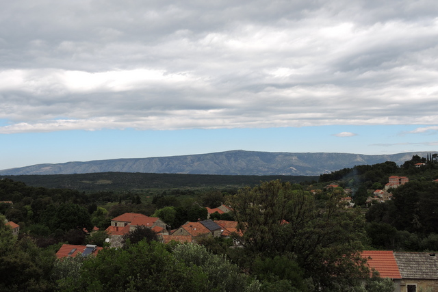 The cold front moving south down the Adriatic