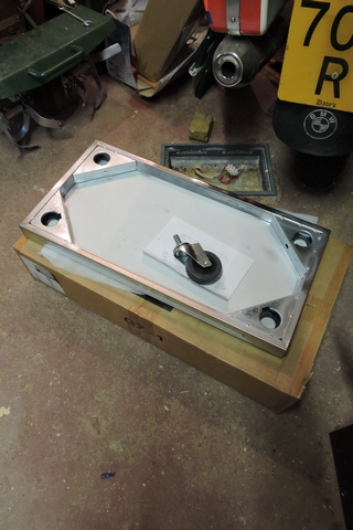 A self-build pillar drill table