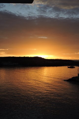 Mid summer sunrise over Stari Grad