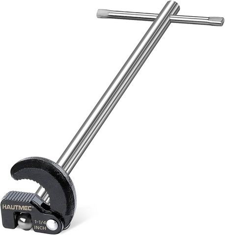 Basin spanner, long reach tool