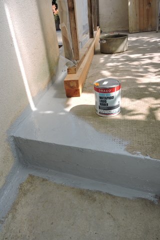 Painting on sealant for the second time