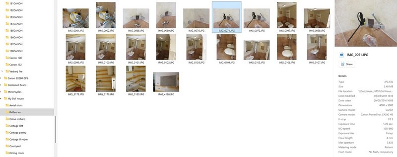 Bathroom folder images