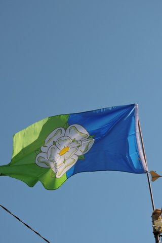 My East Riding of Yorkshire flag at Full Staff