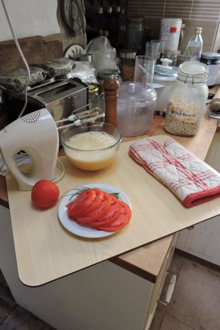 Quiche ingredients