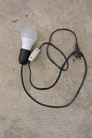 Home made lightbulb tester