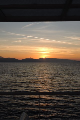 Sunrise over the Dinaric Alps
