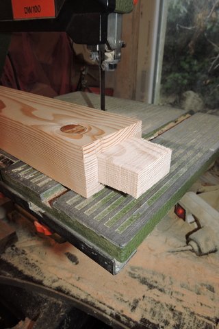 A finished tenon