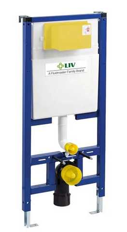 An in-wall water cistern